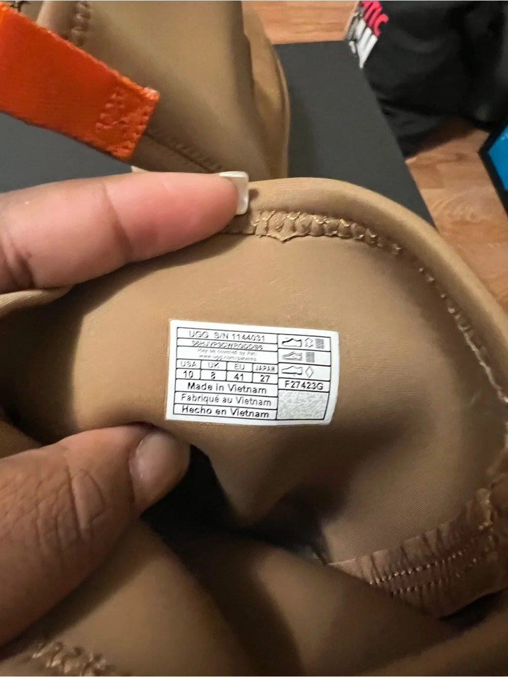 Women’s UGG Platform Boot in Tan Suede